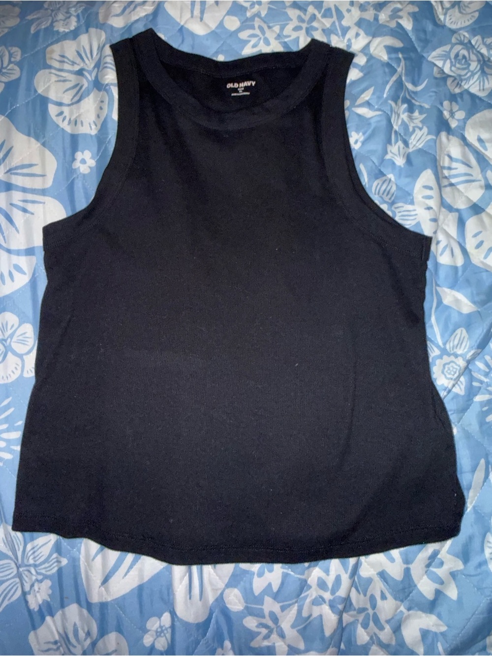 Old Navy Black Women’s Tank Top - Crew Neck Sleeveless